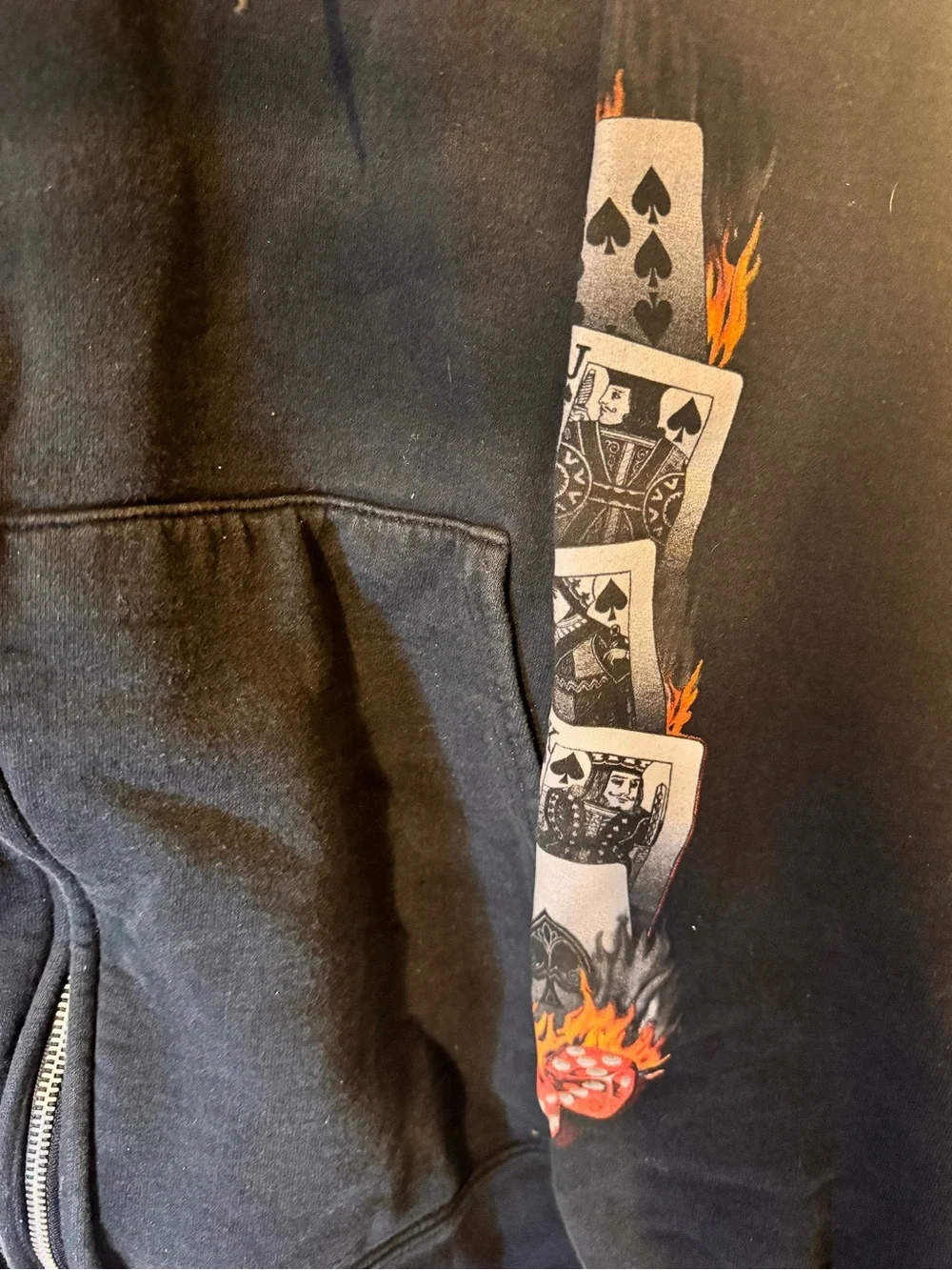 Vintage Harley Davidson Zip Jacket